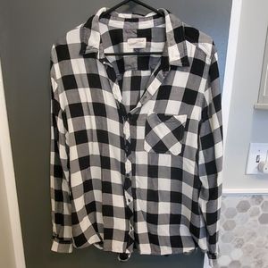 Women's  buffalo plaid shirt